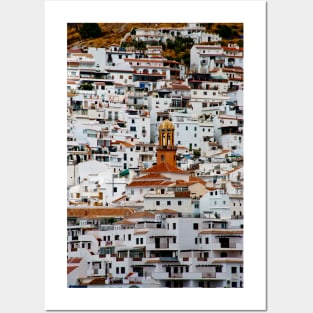 Competa Costa Del Sol Andalucia Spain Posters and Art